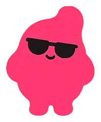 KIMO, the Kimchi Mobile mascot, wearing sunglasses