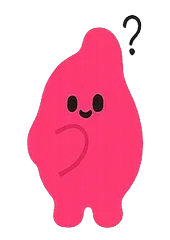 KIMO, the Kimchi Mobile mascot, thinking
