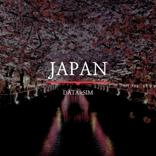 Prepaid eSIM in Japan – Data only