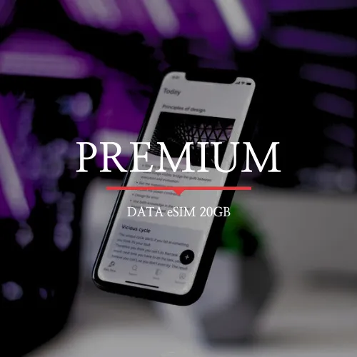 Korea Prepaid eSIM 20GB - 15-Day or 30-Day Plan